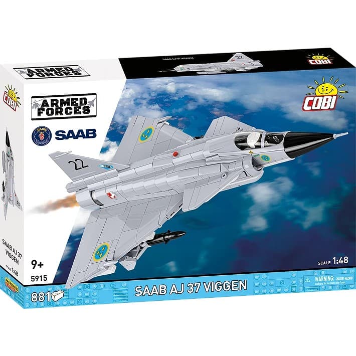 Kocke COBI Saab AJ 37 Viggen, 881 el.