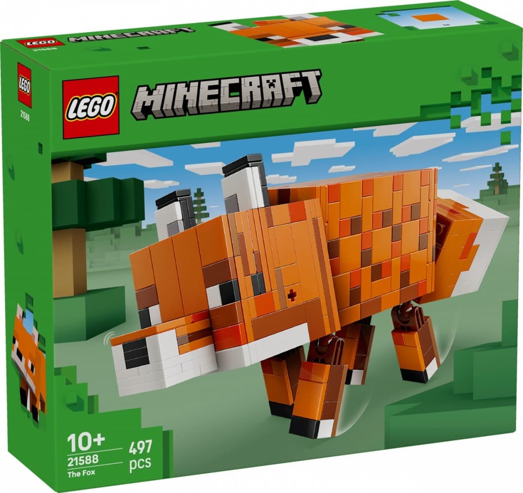 LEGO Minecraft 21588 Lis, 497 kosov