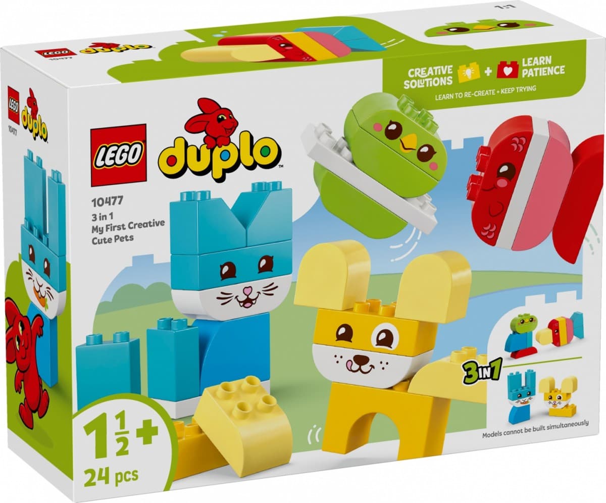 LEGO DUPLO 10477 Ustvarjalne živali 3 v 1