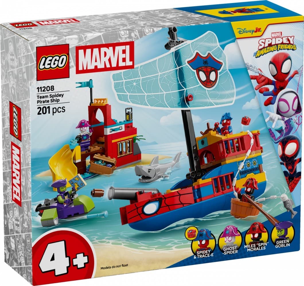 LEGO Spidey 11208 – Gusarska ladja Spideyjeve ekipe