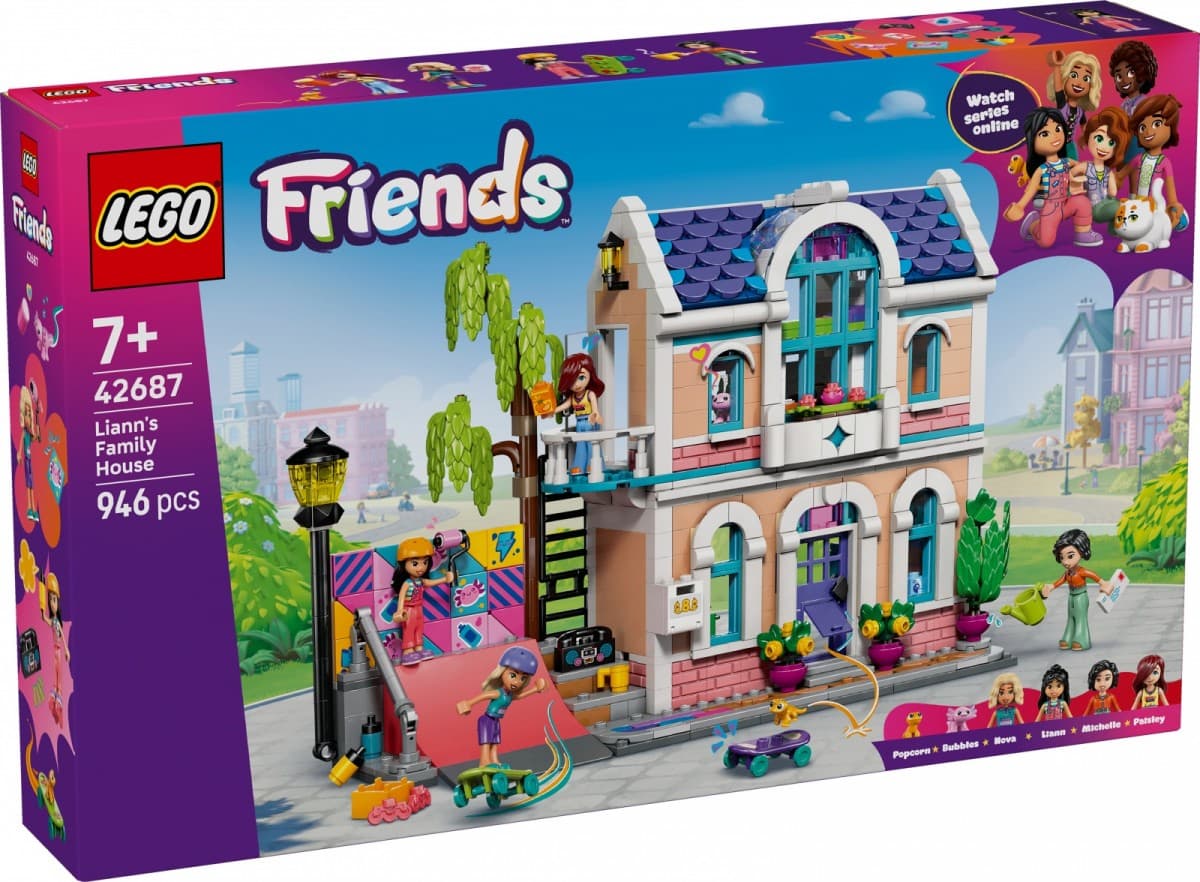 LEGO Friends 42687 Družinska hiša Liann