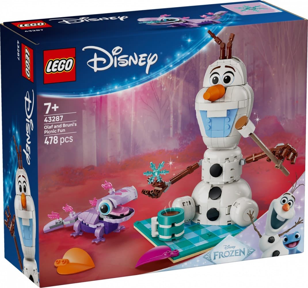 LEGO Disney 43287 Olafov in Brunijev piknik: Komplet za zgodbe