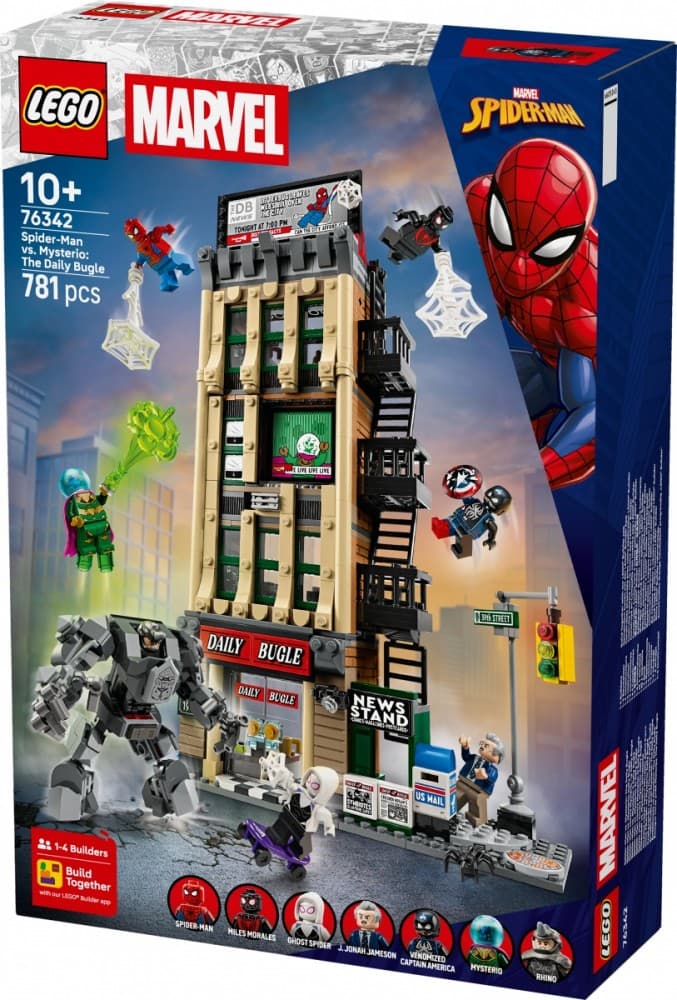 LEGO Super Heroes Spider-Man proti Mysteriu: Daily Bugle 76342 5