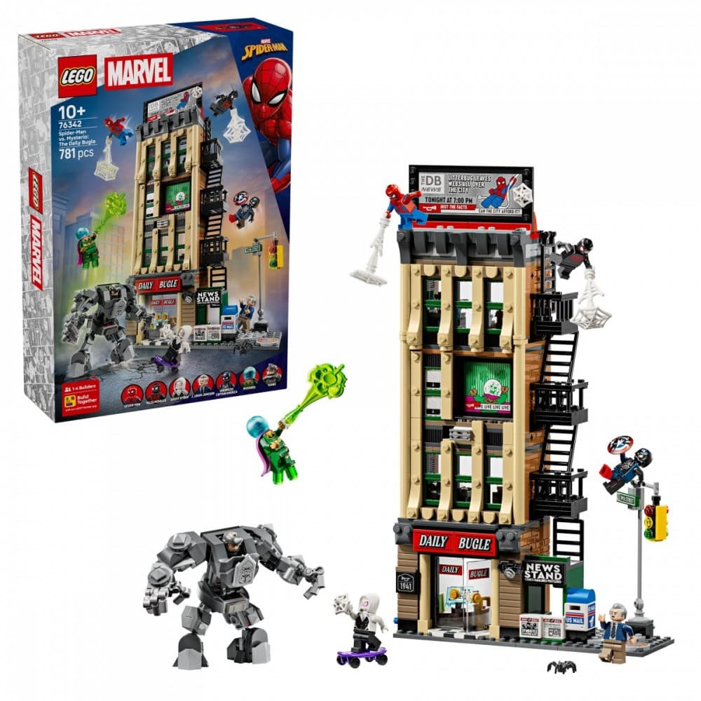 LEGO Super Heroes Spider-Man proti Mysteriu: Daily Bugle 76342 7