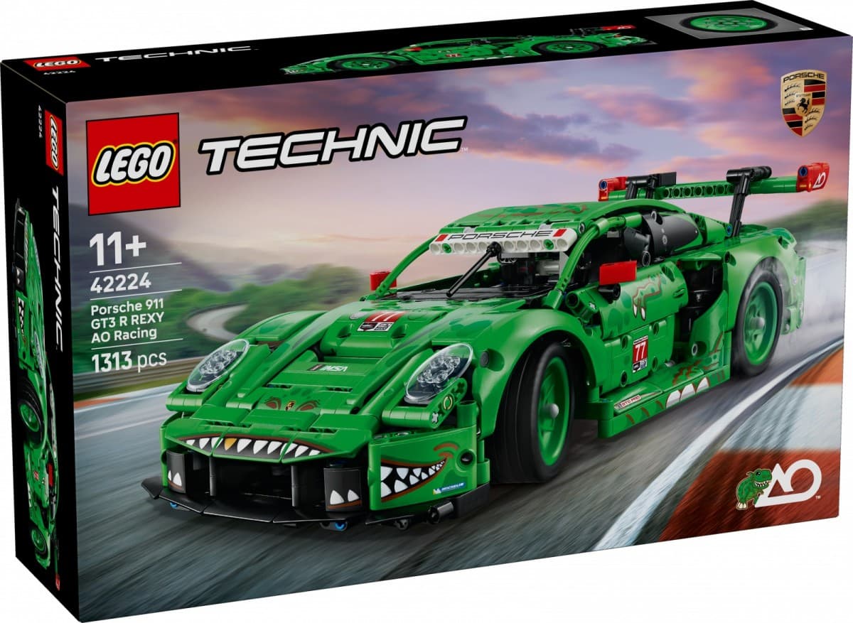 LEGO Technic Porsche 911 GT3 R REXY AO Racing 42224
