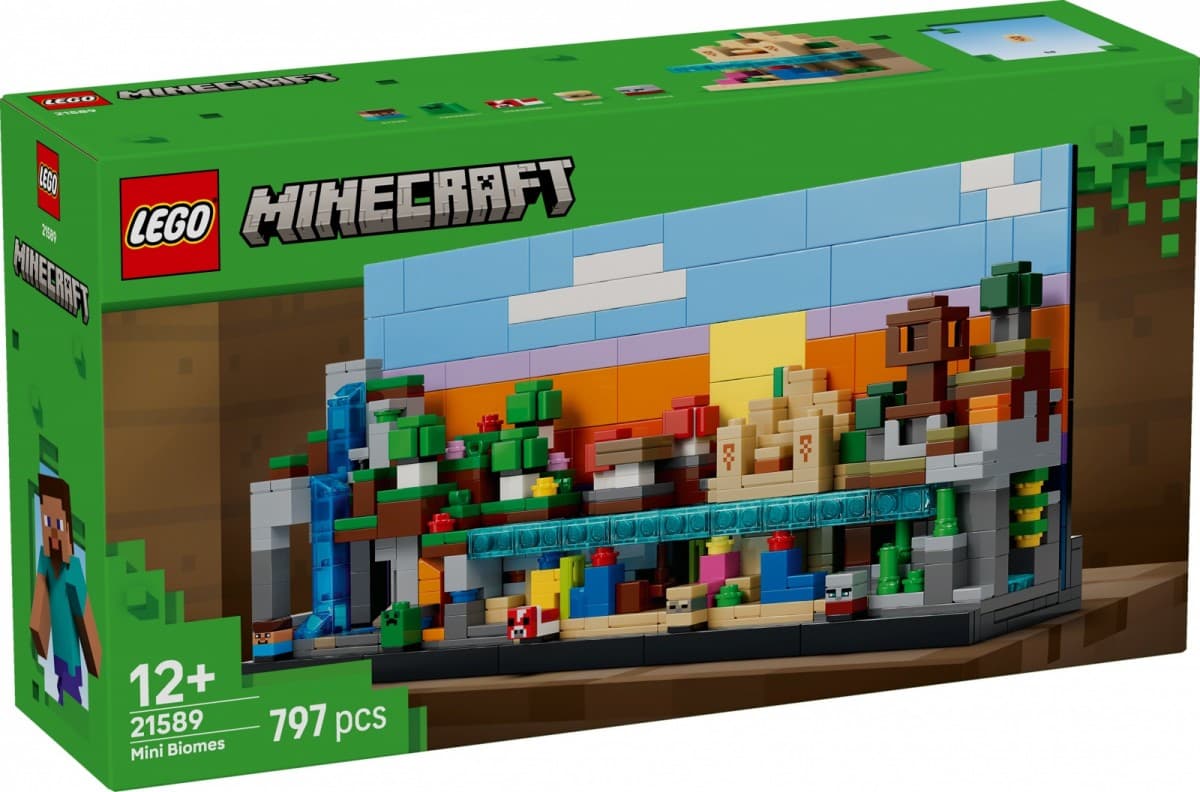 LEGO Minecraft Minibiomi 21589