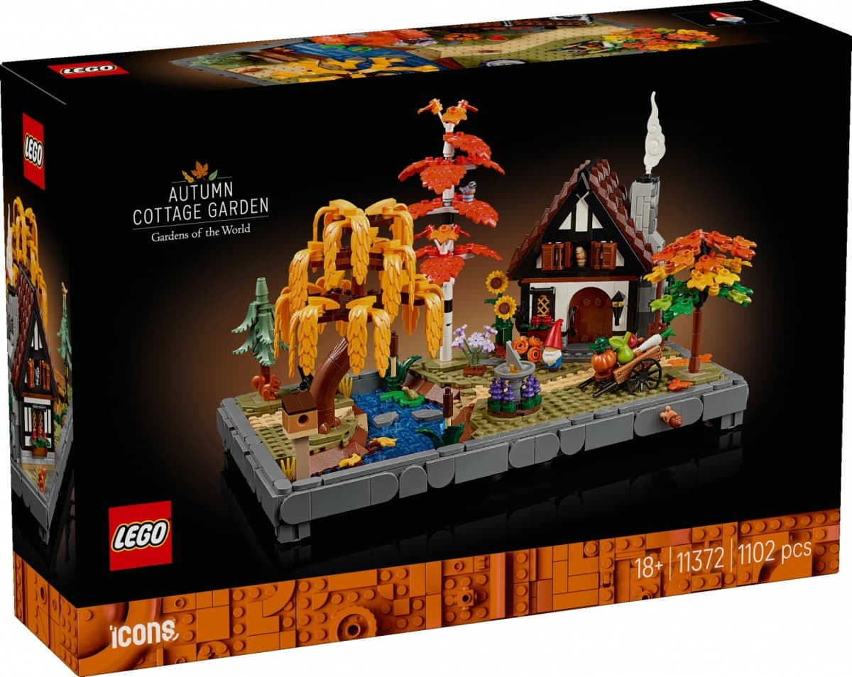 LEGO Icons Jesienny vrt s kočo 11372