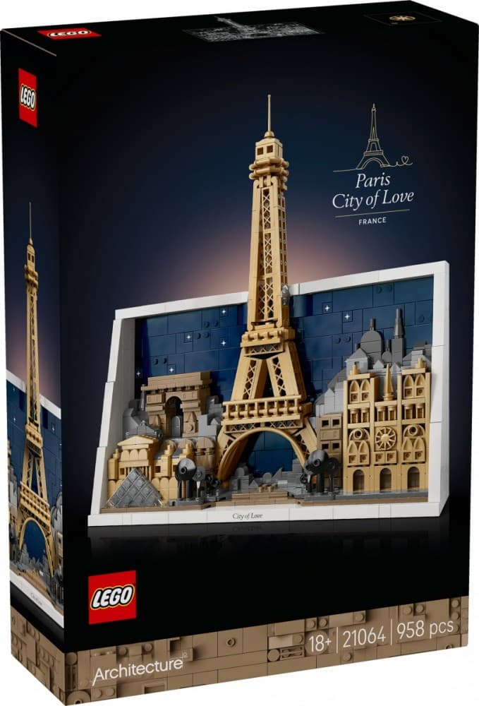 LEGO Architecture Pariz - Mesto ljubezni 21064