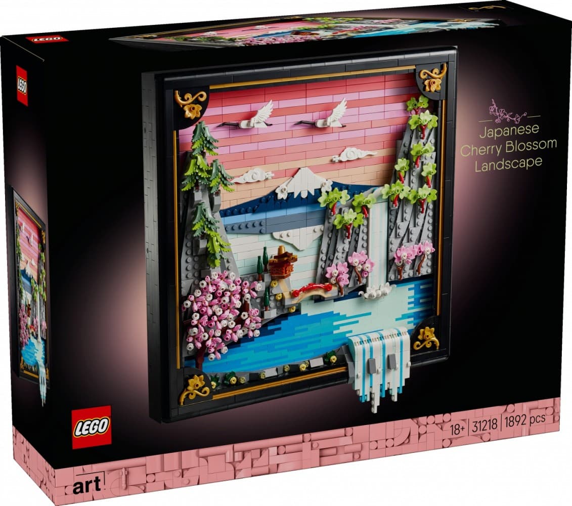 LEGO Art Japonski vrt s cvetočo češnjo 31218