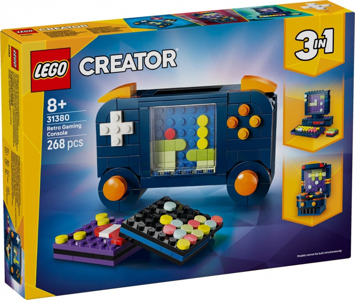 LEGO Creator 3v1 Retro konzola za igre 31380