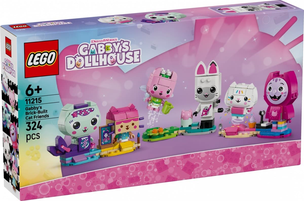 LEGO Kocki Gabby's Dollhouse - Prijatelji Gabby (11215)