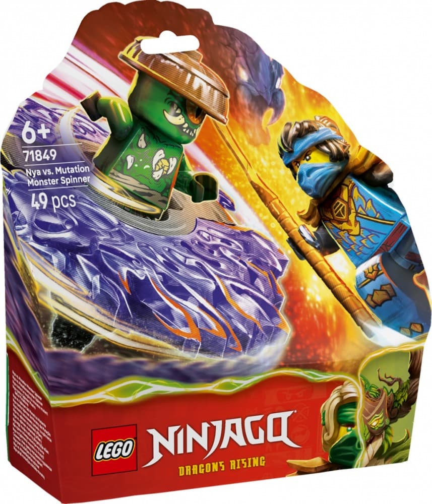 LEGO NINJAGO - Nya proti Zmutiranemu pošasti na Spinnerju (71849)