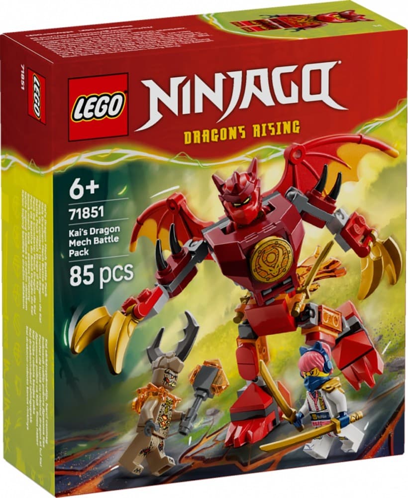 LEGO Ninjago 71851: Smok-mech Kaia – bitveni set