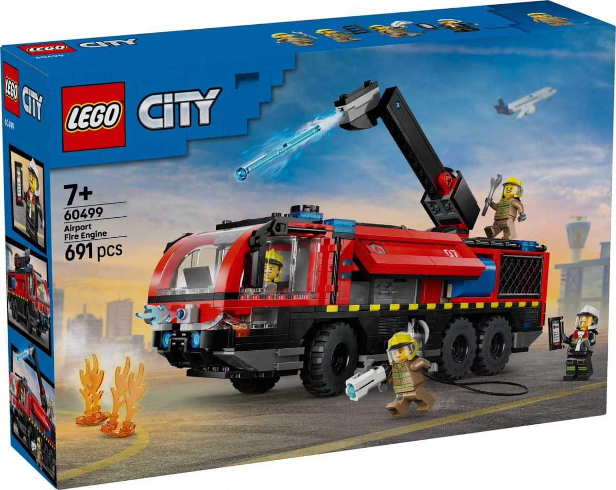 LEGO City - Letališki gasilski avto (60499)