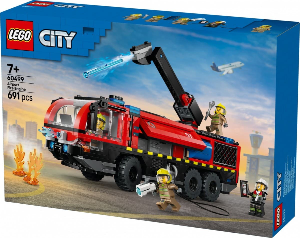 LEGO City - Letališki gasilski avto (60499) 6