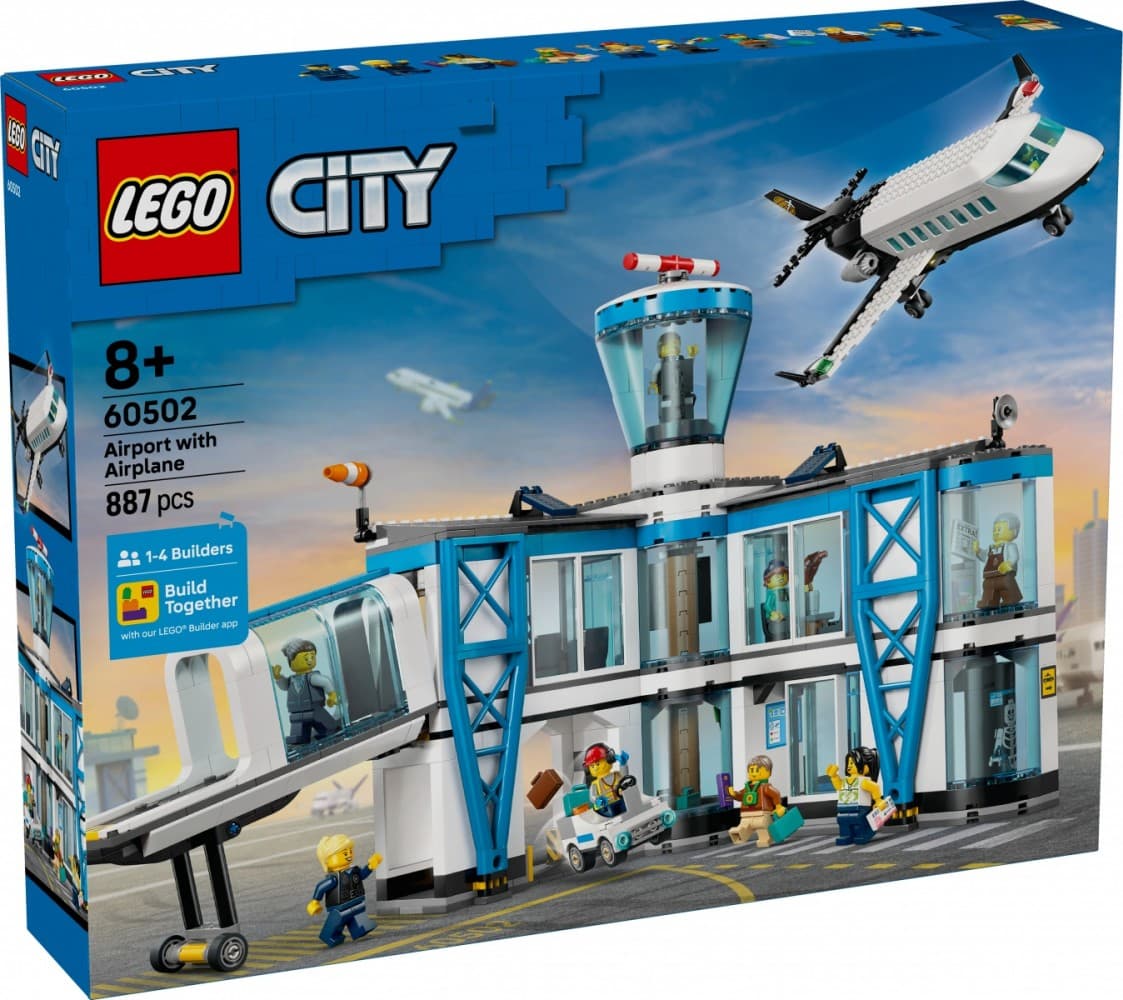 LEGO City - Letališče s potniškim letalom (60502)