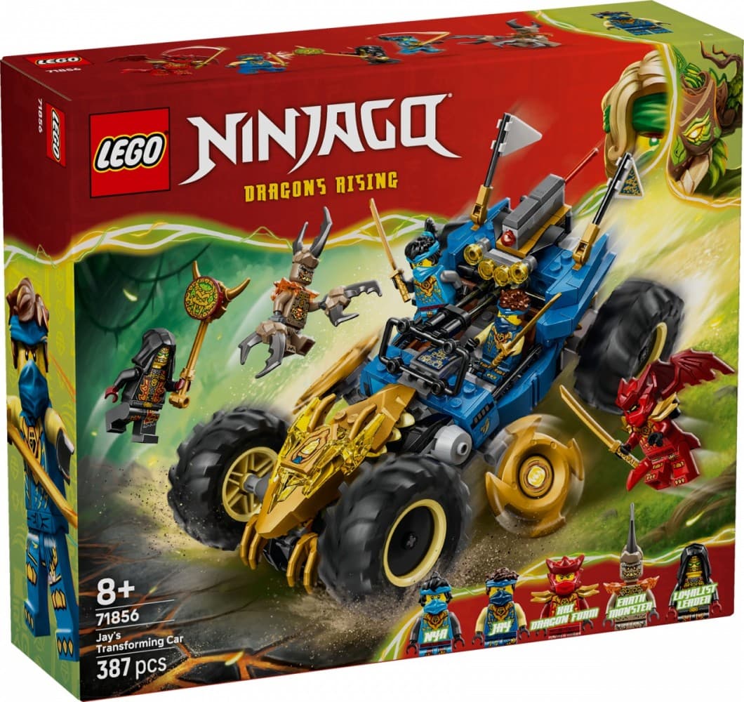 LEGO Ninjago 71856: Jayev večnamenski avtomobil (2 v 1)