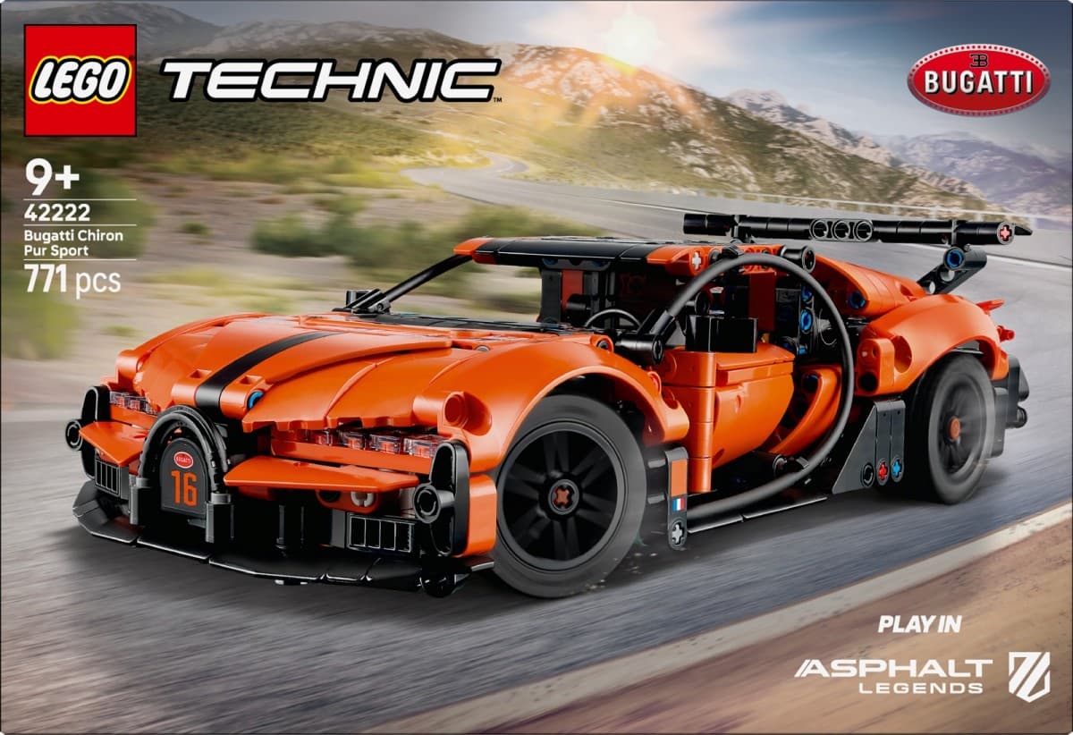 LEGO Technic - Bugatti Chiron Pur Sport Hiperšportnik (42222) 7