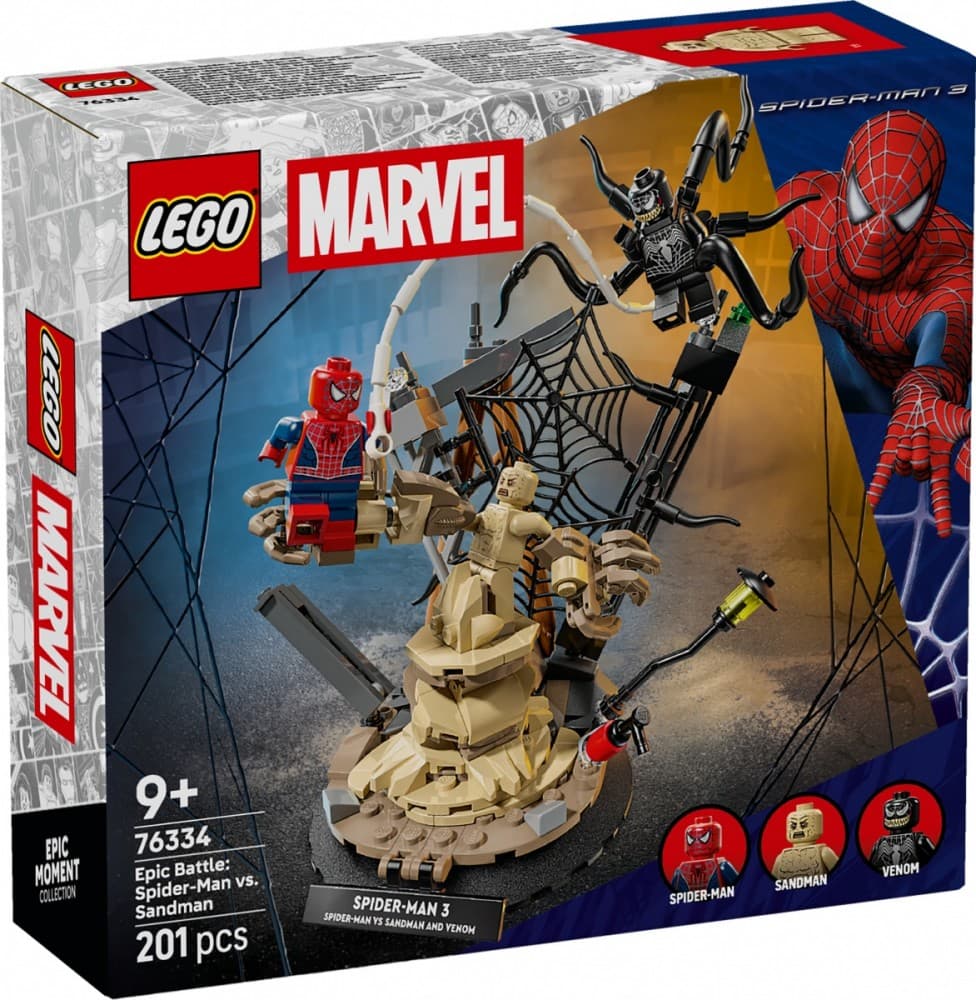 LEGO Super Heroes 76334: Epical Battle: Spider-Man vs. Sandman