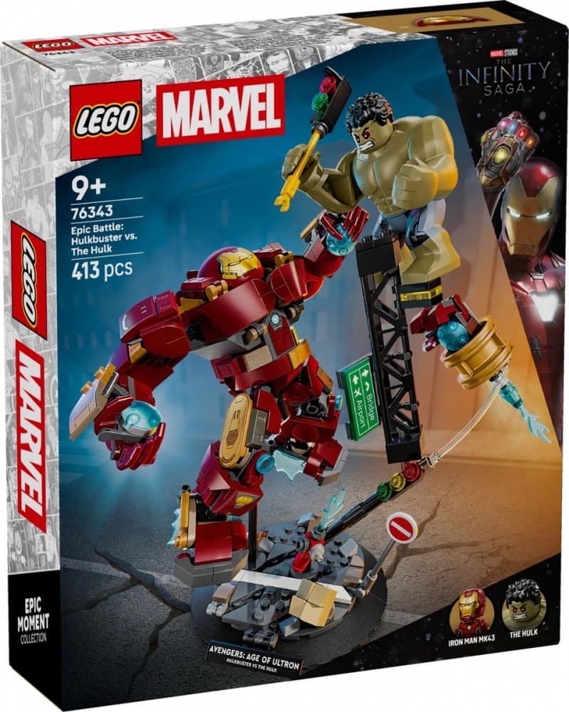 LEGO Super Heroes 76343: Epical Battle: Hulkbuster vs. Hulk