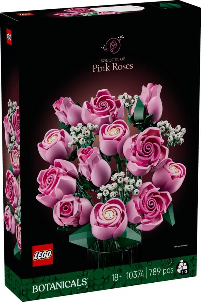 LEGO Botanicals 10374 - Buket roza vrtnic