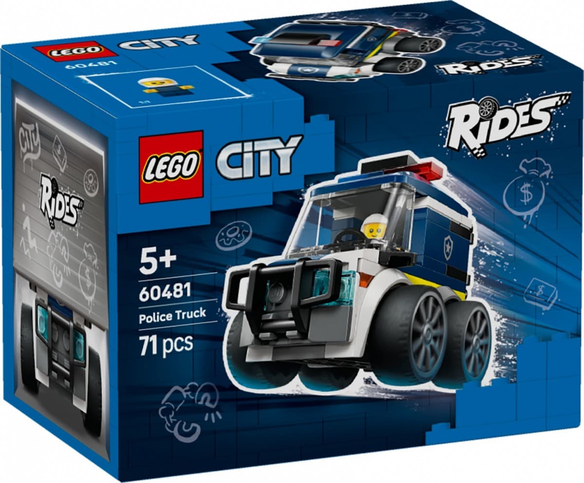 LEGO City 60481 Vozila – Policijska prikolica