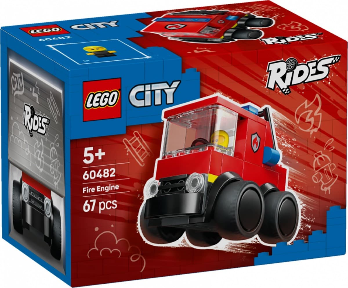 LEGO City 60482 Vozila – Gasilsko vozilo