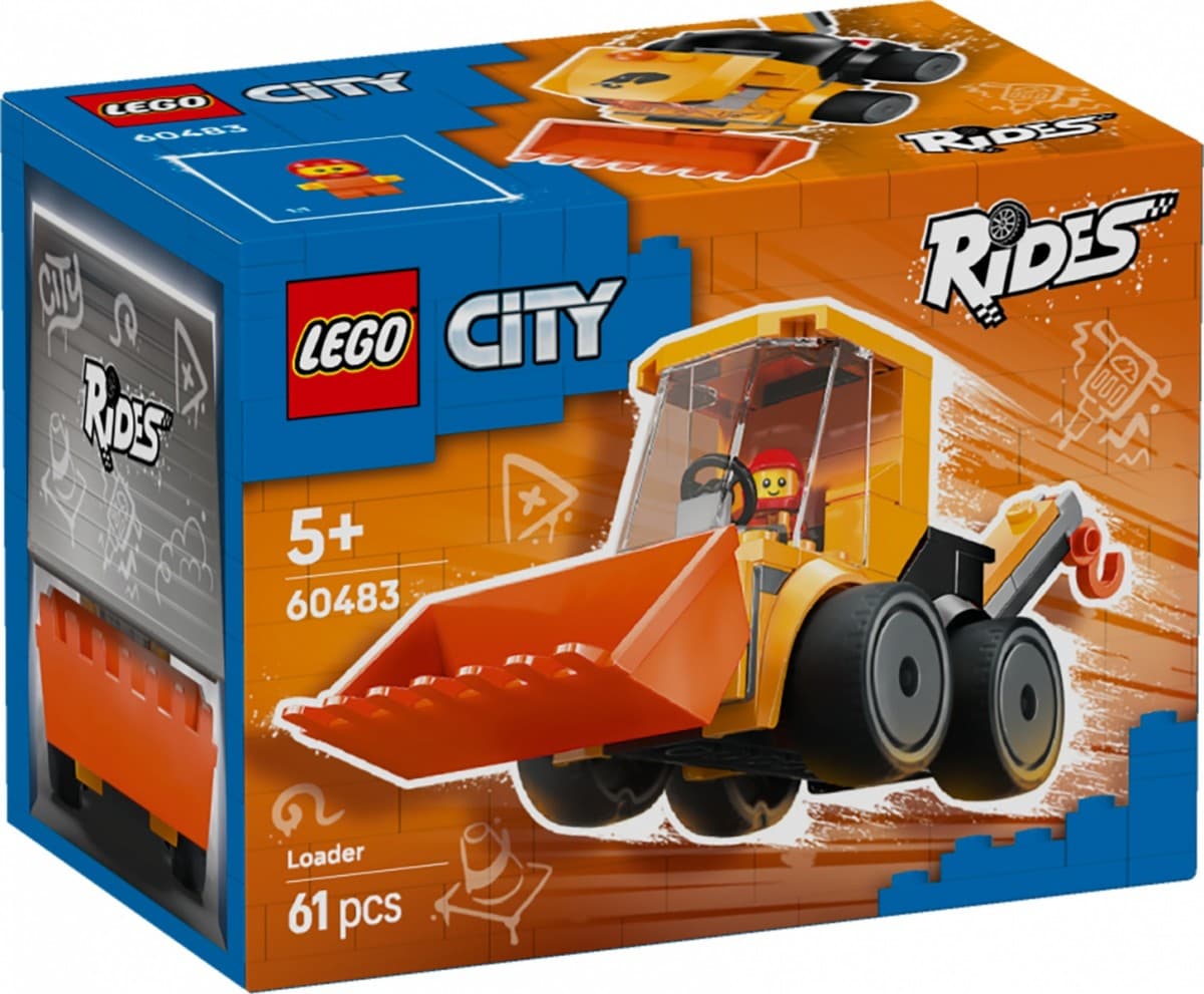 LEGO City 60483 Vozila – Kolesni nakladač