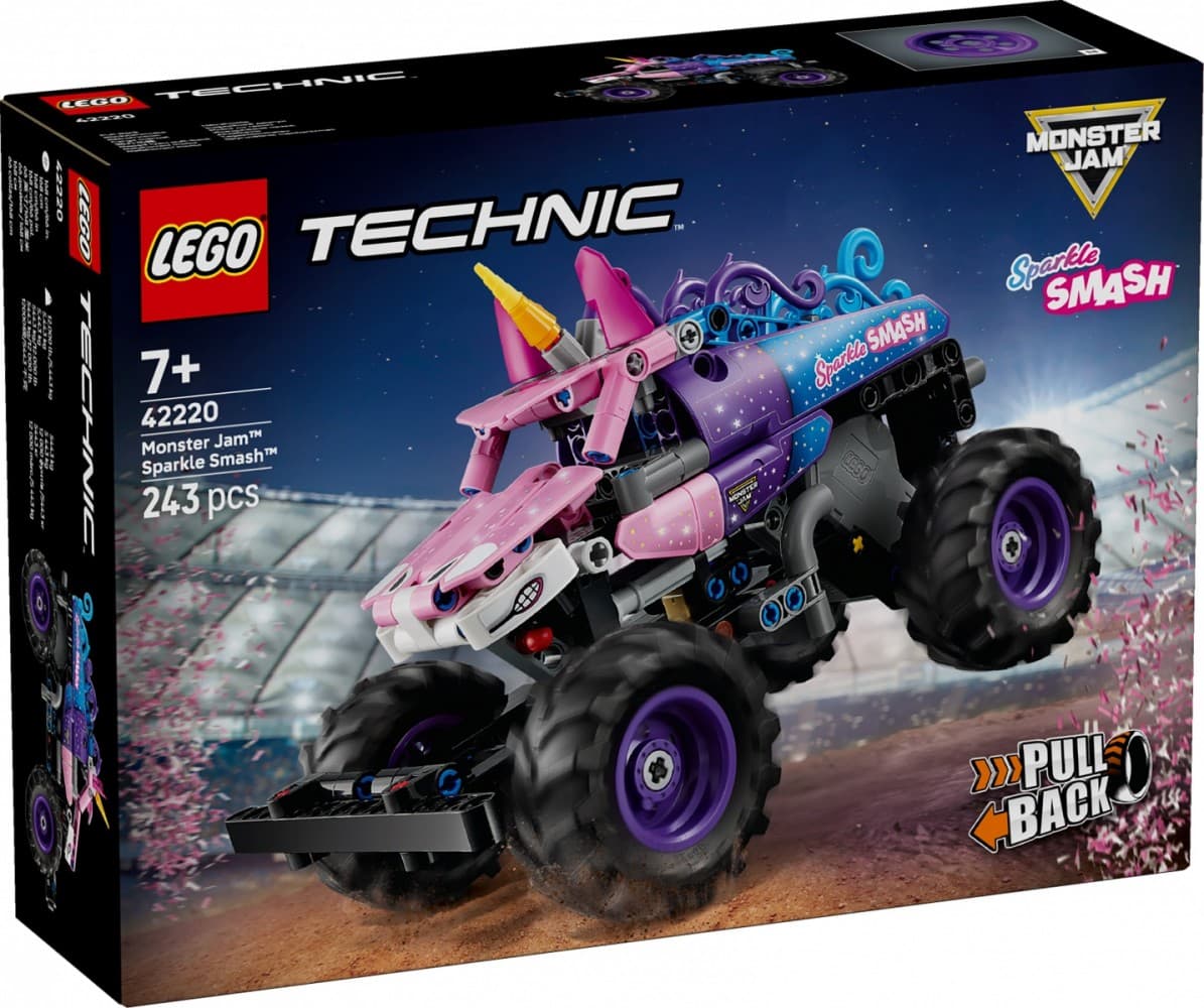 LEGO Technic 42220 Monster Jam Sparkle Smash
