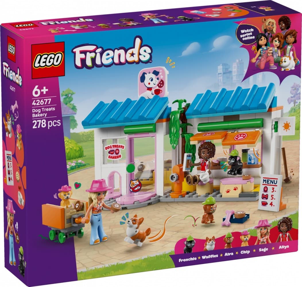 LEGO Friends 42677: Pekarna s pasjimi priboljški