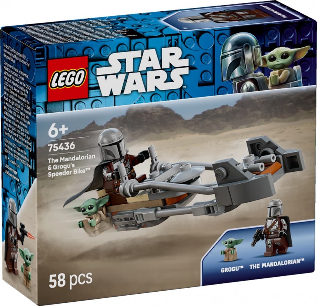 LEGO Star Wars 75436 – Mandalorianov śmigacz in Grogu