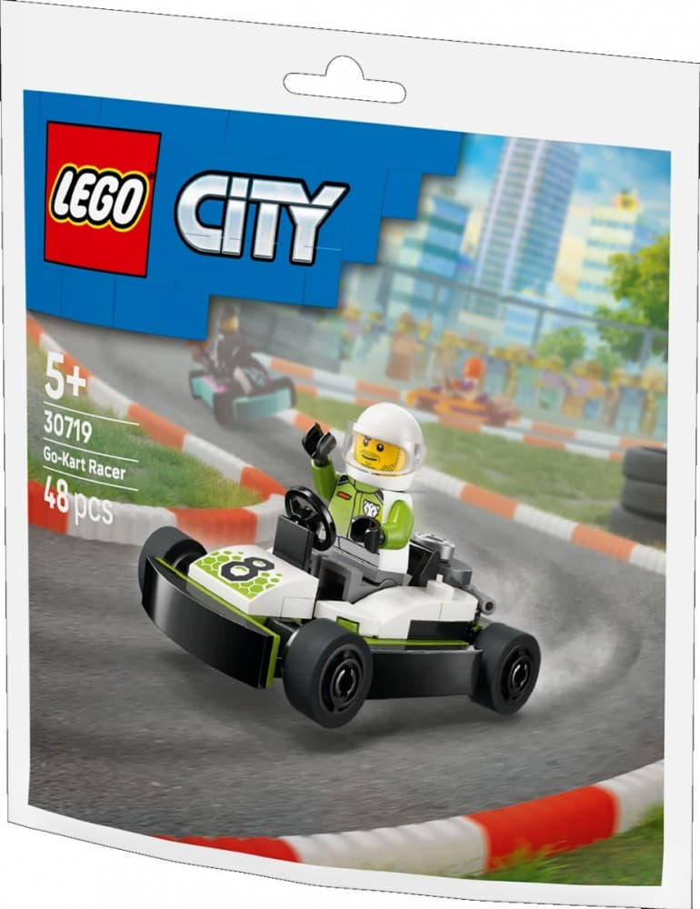 LEGO City 30719 Gokart – Dirkaški avto s figurico 5