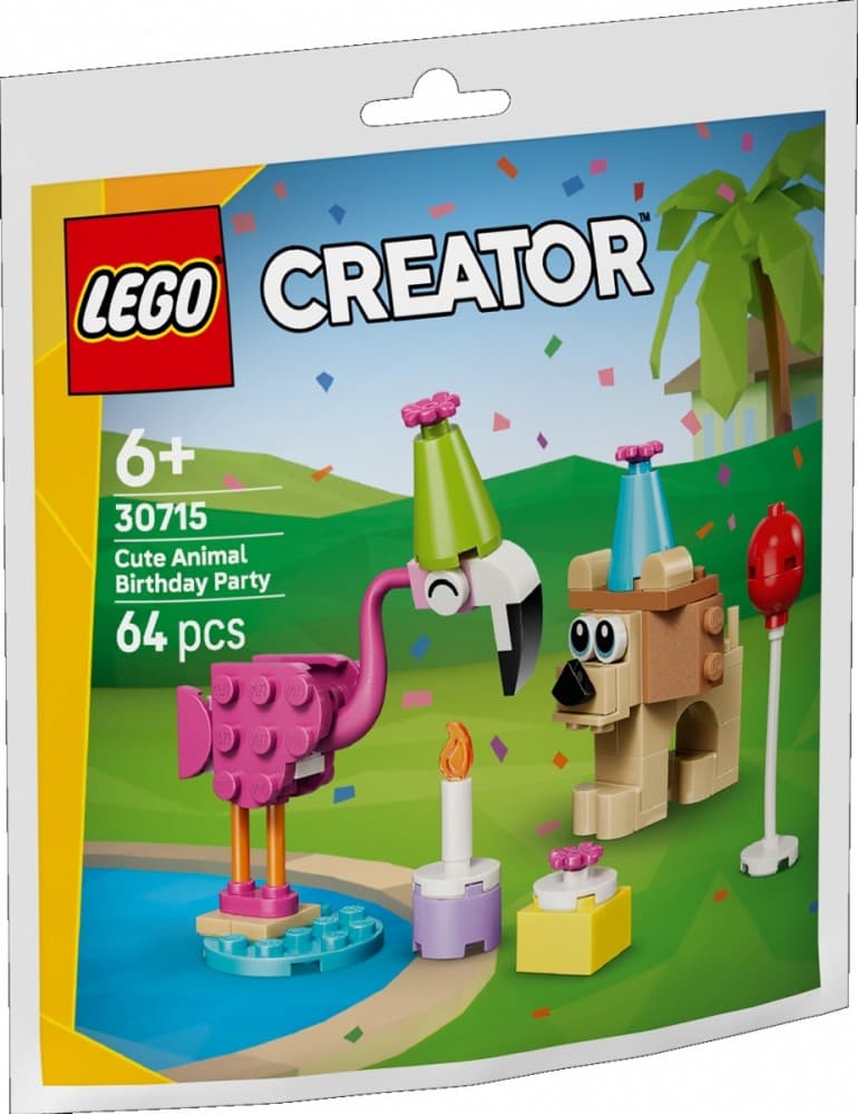LEGO Creator 30715 Rojstnodnevno praznovanje z ljubkimi živalmi