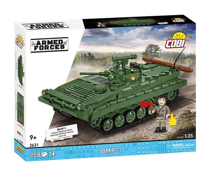COBI KOCKI 2631 - BMP-1, ruski oklepnik, 758 kock