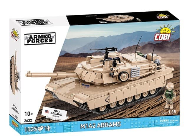 Sestavljivi model M1A2 Abrams 1025 kock