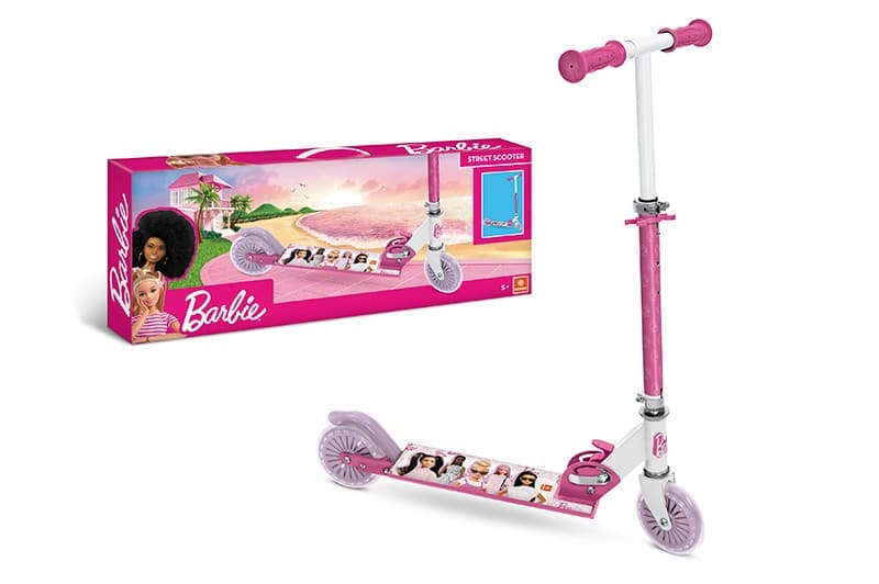 Hulajnoga Barbie ARTYK z regulacją wysokości, 12 cm kółka