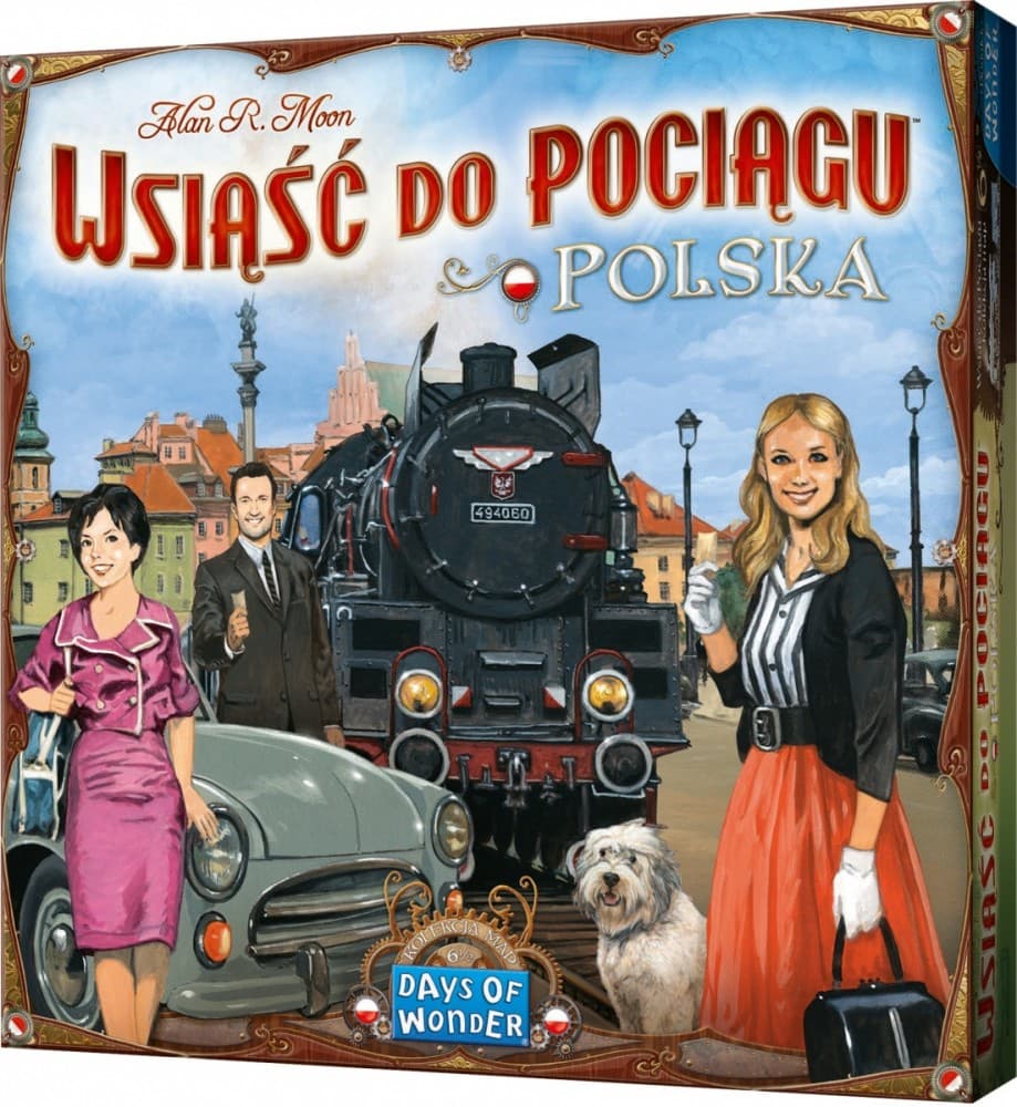 Gra wsiąść do pociągu: Kolekcja map 6.5 - Polska