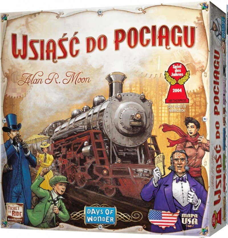 Gra wsiąść do pociągu: USA