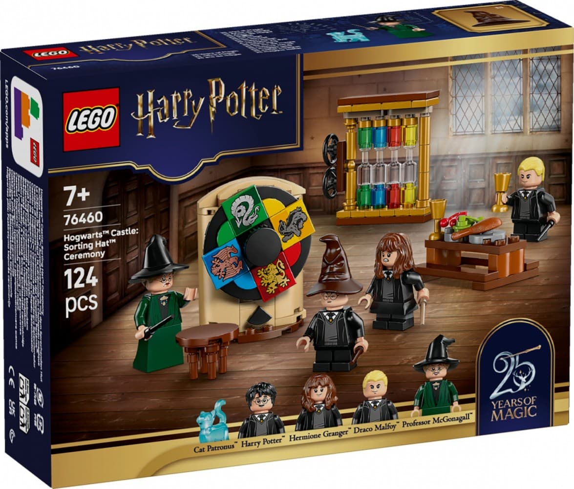 Kocke LEGO Harry Potter Zamek Hogwart: Ceremonia przydziału 76460