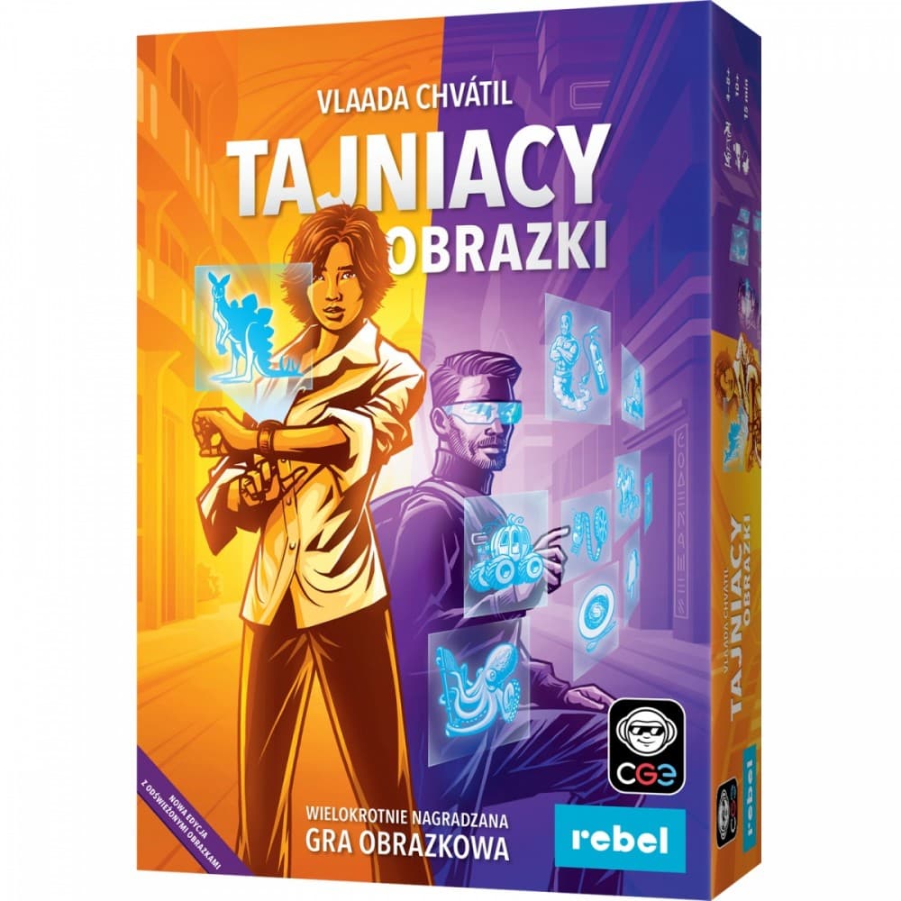 Rebel Družabna igra Tajniacy Obrazki (Edicija 2025)