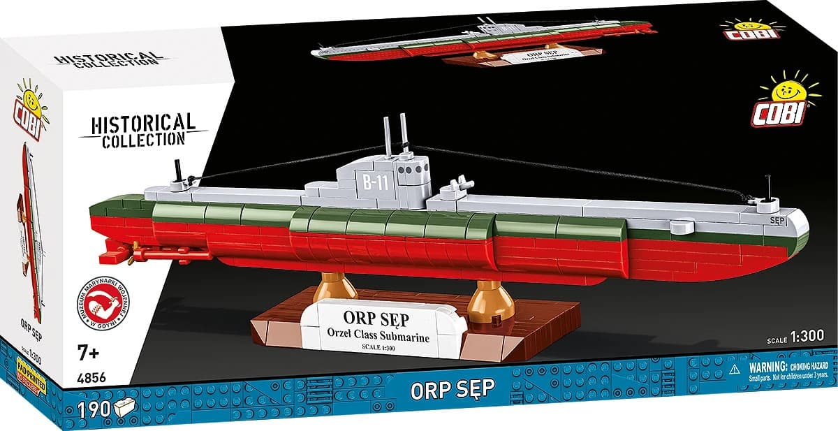 COBI Kocke ORP Sęp (1:300) - 190 kosov