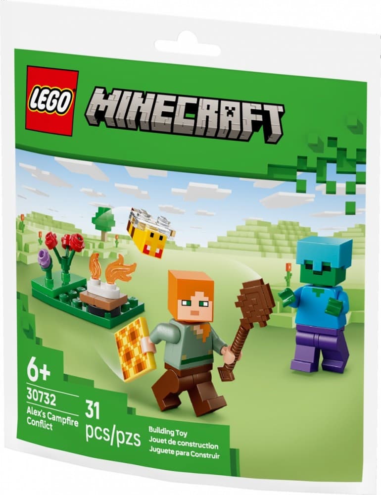 LEGO Minecraft 30732 Alexovo srečanje pri ognju 5