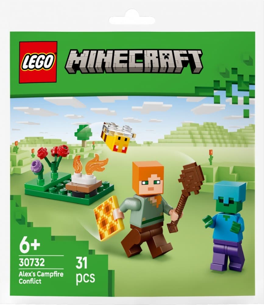 LEGO Minecraft 30732 Alexovo srečanje pri ognju 6