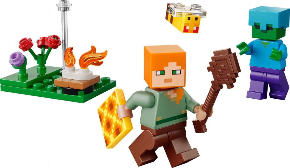 LEGO Minecraft 30732 Alexovo srečanje pri ognju 7