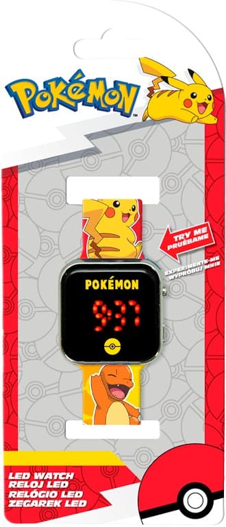 Otroška LED ura Pokemon z datumom