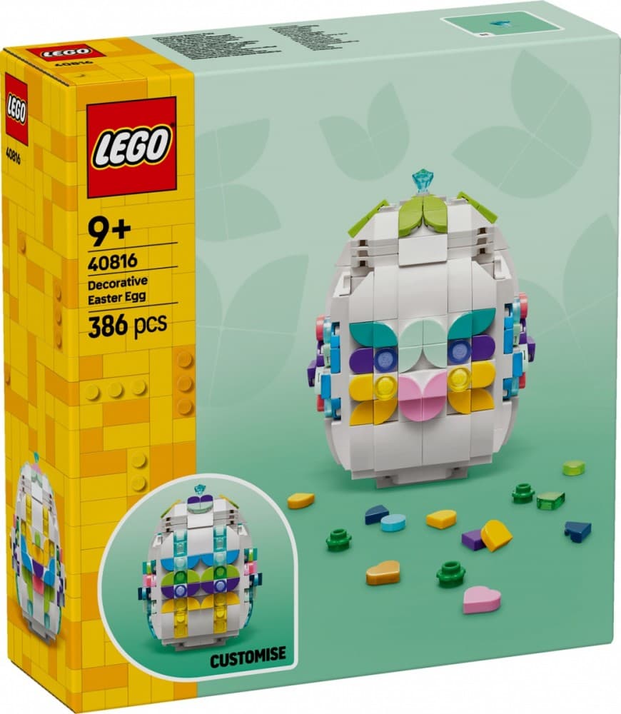 LEGO 40816: Dekorativna velikonočna pisanka