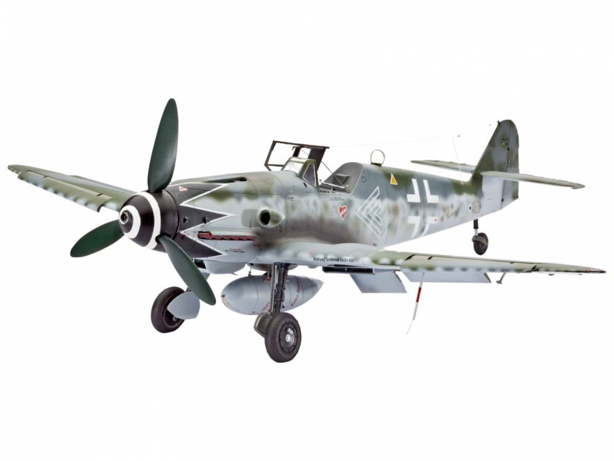 Plastični model letala Messerschmitt Bf109G-10 Erla, 1:32 6