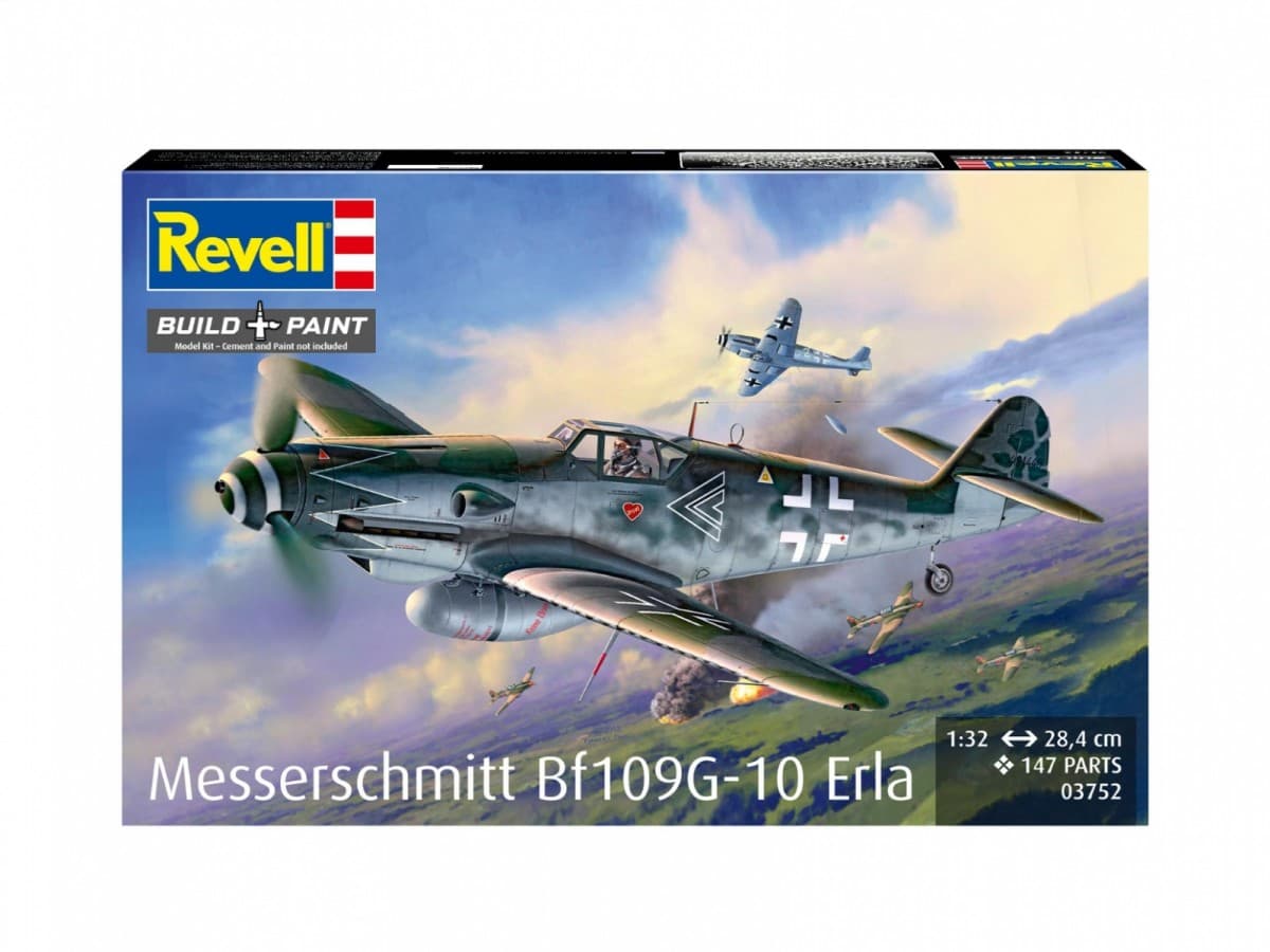 Plastični model letala Messerschmitt Bf109G-10 Erla, 1:32 8