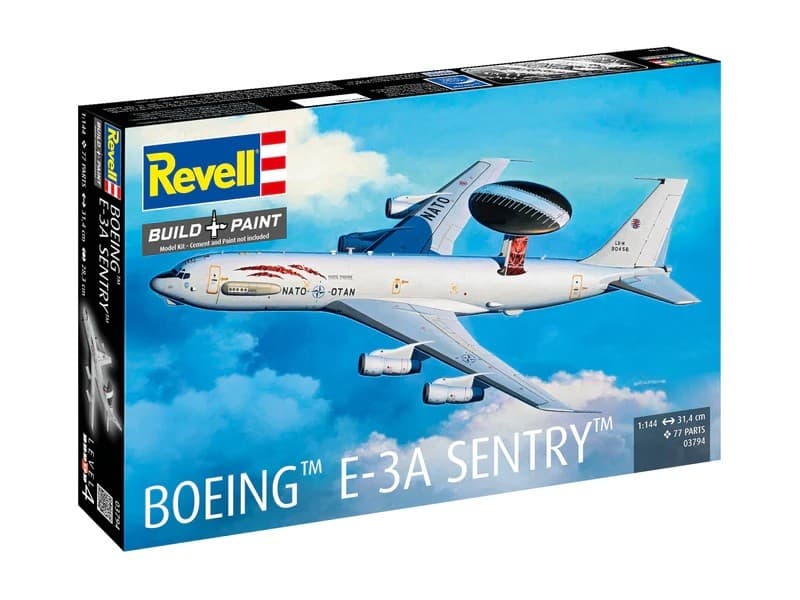 Plastični model letala Boeing E-3A Sentry, 1:144 7