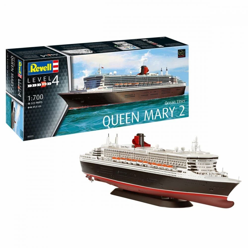 Plastični model ladje Queen Mary 2, 1:700